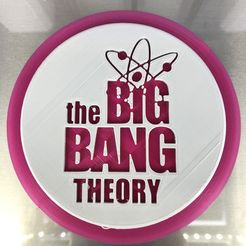 IMG_4192.jpg Free STL file The Big Bang Theory drink-coaster・3D print design to download, raimoncoding