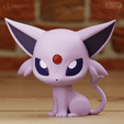 Espeon02.png Eeveelutions Chibi Fanart 19+ models Pokemon