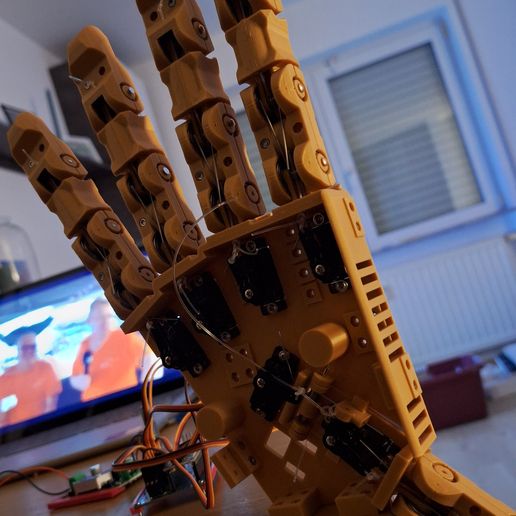 1000084926.jpg Mano robótica motorizada imprimible en 3D - Kit DIY con servos MG90