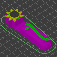 15%-de-desconto-(11).png Free STL file Sunflower/Girassol - Phone Stand/Key Ring・3D printer design to download