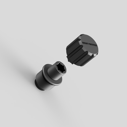 VSR_Silencer_Adaptor_v1_2023-Jul-21_01-26-04PM-000_CustomizedView9399385783.png TM VSR10 Pro /JG BAR 10 Suppressor Adaptor + Tool