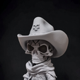 PhotoRoom-20230619_002514.png Skullpture #2 "The Cowboy"