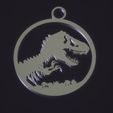 jp keychain2.jpg Realistic Dinosaurs T-Rex Tyrannosaurus Female  ( 2 Poses ) With Free Keychain