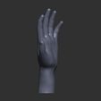 6.jpg low-poly rigging hand model, low-poly rigging hand model
