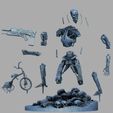Снимок-84-X-=-Y.jpg Terminator T-800 Endoskeleton Rekvizit T2 V2 High Detal