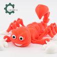 il_fullxfull.5950729906_naev.jpg Articulated Scorpion Toy by Cobotech, Articulated Toys, Desk Decor, Cool Gift