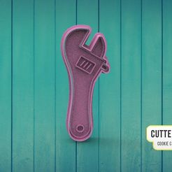CUTTERDESIGN J COOKIE CUTTER MAKER Download STL file French Key Tool French Key Tool • 3D printing design, A_Q1988