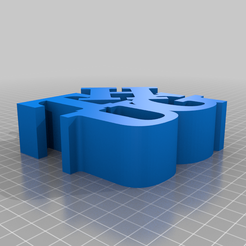 db8c95b1-c807-46b1-ada1-aacb4ccad2ec.png Archivo 3D gratis Escultura de la PALABRA de un matón・Plan para descargar y imprimir en 3D, raijin80