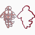 SASRFAFAFG.png STL file ISABELLE 1 - COOKIE CUTTER / ANIMAL CROSSING・3D printable model to download