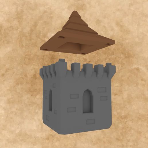 MarbleRunBlocks-MedievalCastlePack06.jpg Download STL file Marble Run Blocks - Medieval Castle pack • 3D printing model, Wabby