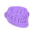 Trollface_In.stl Cookie Cutter - Trollface 3D print model