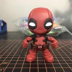 IMG_9356.jpg Free STL file Deadpool - Marvel・Object to download and to 3D print