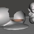 05.jpg Baby Piccolo in egg - Dragon ball Z