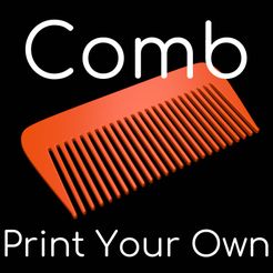 comb1.jpg Free STL file Hair Comb・3D printable model to download