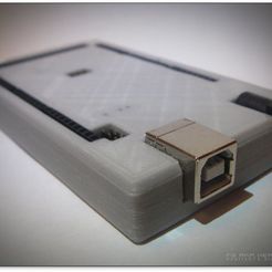 ArduinoMega-box_05_display_large.jpg Free STL file Arduino Mega snug case・3D printing model to download