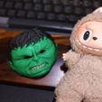Hulk Half Mask for Halloween -  Labubu Accessories Toys