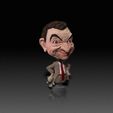 Mr-Bean03.jpg Mr. Bean - CARICATURE FIGURINE-3D PRINT MODEL