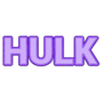 simbolo.stl headphone jack Hulk