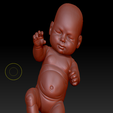 BABY (3).png little baby 3D print model