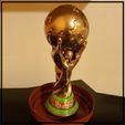 Réplique solide de la Coupe du Monde