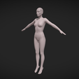4.png Realistic Female Body Base