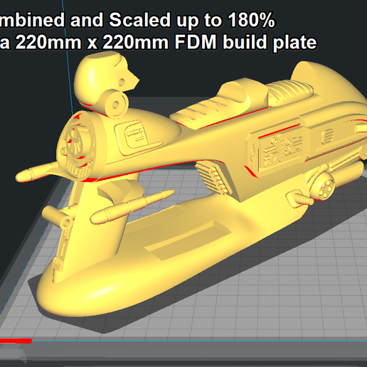 combined180.png Archivo STL El libro de las motos espaciales Boba Fett Vespa Speeder mod・Objeto de impresión 3D para descargar, mrteal