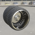 0052.png WHEEL FOR CUSTOM TRUCK 25M-R1 (FRONT AND DUALLY WHEEL BACK)