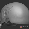 4.png Captain American Helmet From Marvel comics - Fan Art 3D print model