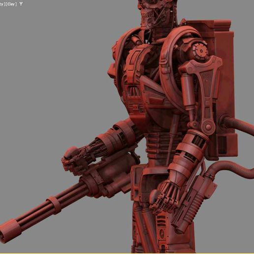 🦸 T-600 Terminator Salvation V3.・ 3D File for 3D printing, CNC ...
