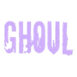 ghoul.stl TOKYO GHOUL LOGO 3D PRINT DECORATION