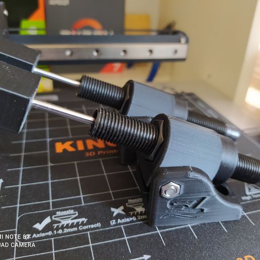 Download STL file Damper support kit for accelerator and brake Fanatec