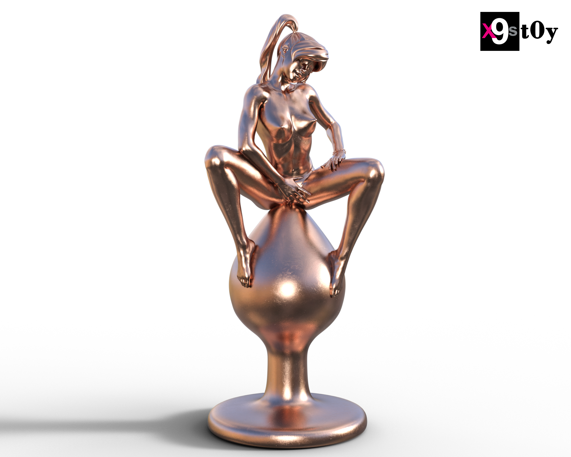 beauty-girl-and-dildo.png STL file beauty girl and dildo・3D print object to download, x9s