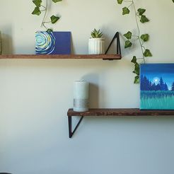 20210902_143712.jpg Free STL file design shelf brackets・Model to download and 3D print