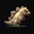 c.jpg Archivo STL Godzilla Chubby・Plan de impresión en 3D para descargar