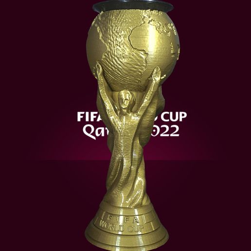 Matte world cup 3D model