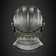 EliteKnightHelmetBack.jpg Dark Souls Astora Elite Knight Helmet for Cosplay