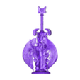 Reptilian statue  5w7 best 2.obj Fichier OBJ Dark Archon Angel Reaper・Plan pour impression 3D à télécharger