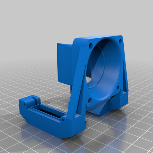 Voxelab Aquila E3D Volcano Triple fan mount