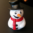 Capture d’écran 2016-12-09 à 09.57.39.png Free STL file Cute Snowman!・3D printable model to download