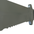 model-49.png Low Poly Stainless Steel Tactical Combat Knife With A Silver Blade And Black Grip