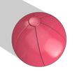 BEACH-BALL-STL-FILE-1.jpg Inflatable Beach Ball Stl File