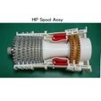 51-HP-Spool-Assy01.jpg Geared Turbofan Engine (GTF), 10 inch Fan