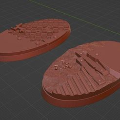 Space-Ork-75mmx42mm-bases-x2-01.jpg Archivo 3D Space Ork 75mmx42mm Bases x2 wh40k pieza de terreno inspirado・Modelo para descargar y imprimir en 3D