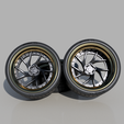 cavini-v6.png Savini SV 67 Style rims 21" for diecast and scale models