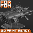cults_ava.png Immortal flying car for FDM printers 3D print model