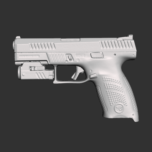 gm23.png Cz P10C Bundle 32 PCS Tamaño Real Scan 3d Gun Mold