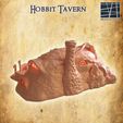 Hobbit-Tavern-2-re.jpg Hobbit Tavern 28 mm Tabletop Terrain