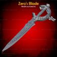 2.jpg Zero Blade Cosplay Nier Automata - STL File 3D print model