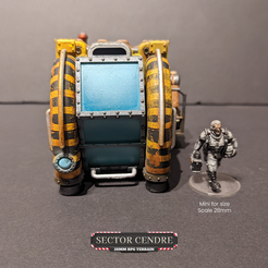 Minifor size _- Beco lcpssienlalen 3D file Sector Cendre Industrial Shuttle・3D printing model to download