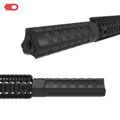 supressor 2 (2).jpg Archivo STL Airsoft - Supressor 2・Plan de impresora 3D para descargar